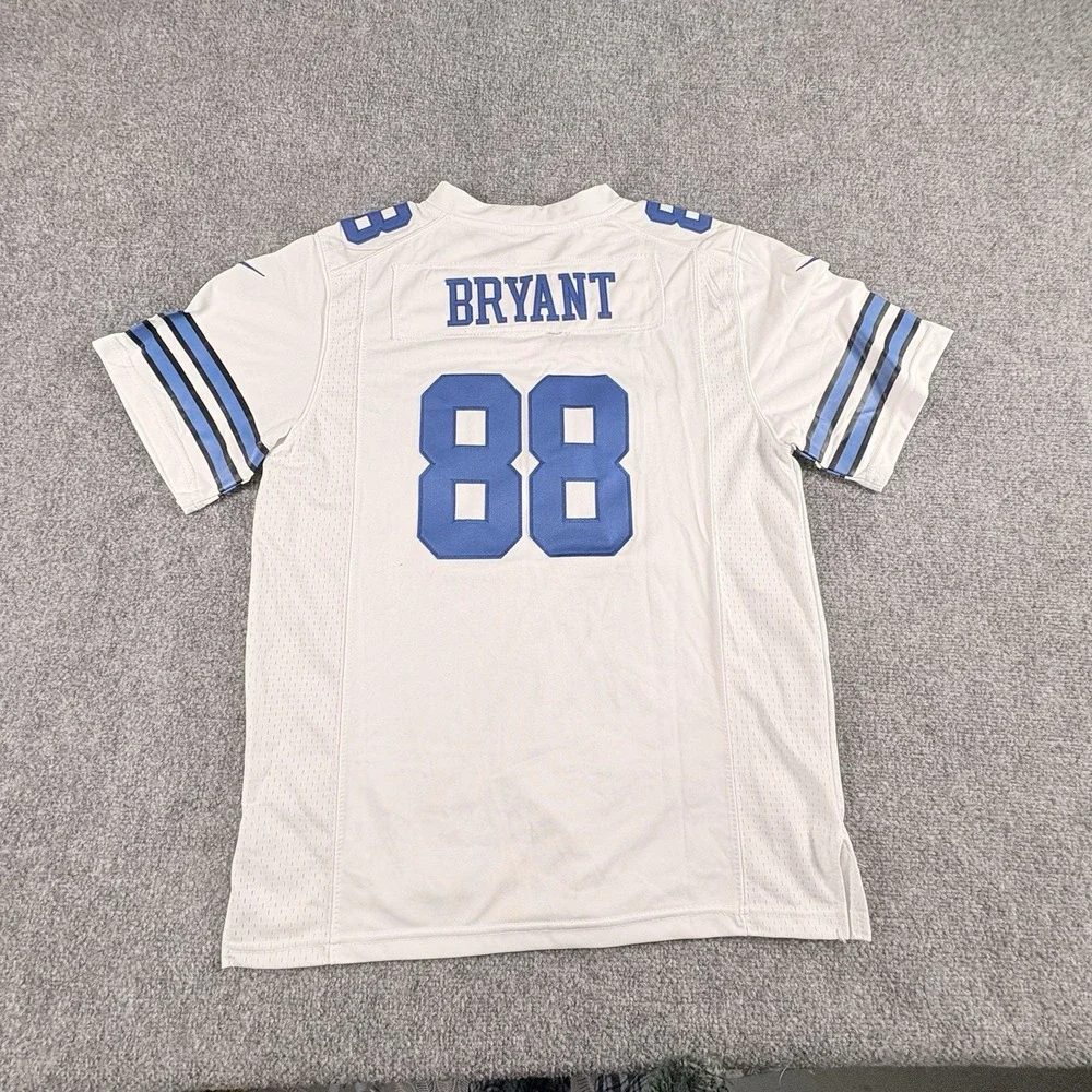 Nike Dallas Cowboys Bryant 88 Jersey Youth L 14/16‎ White NFL Football On Field